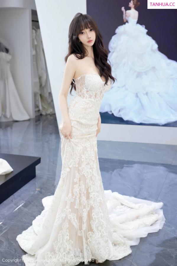 玥儿玥  [XiuRen]高清写真图 2025.08.18 No.10663 玥儿玥er 白色婚纱第7张图片